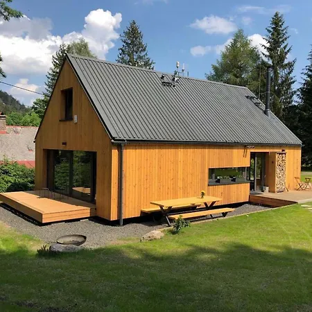 Villa In Bohemia With Barbecue *